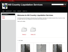 Tablet Screenshot of hillcountryls.com